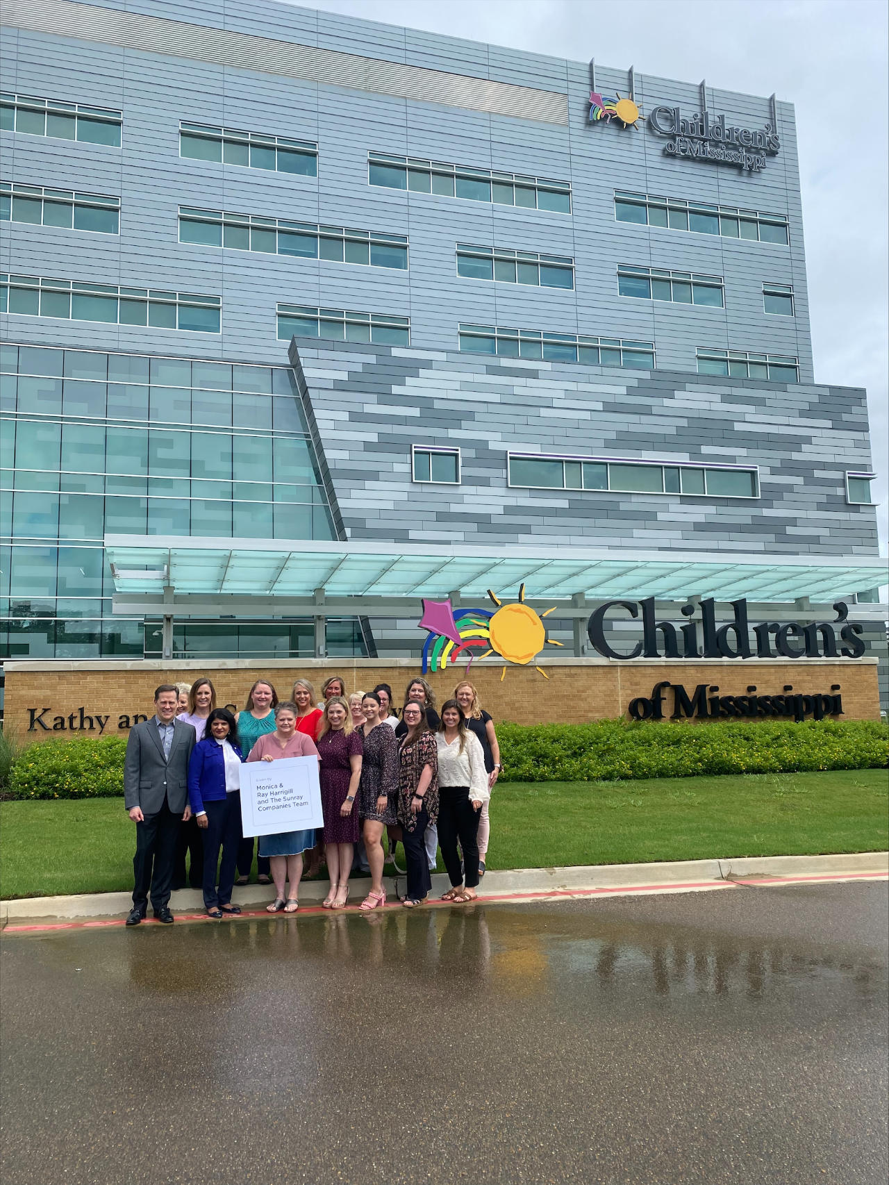 Donations given by Monica & Ray Harrigill and The Sunray Companies Team sponsor 2 NICU rooms at Children’s of Mississippi hospital